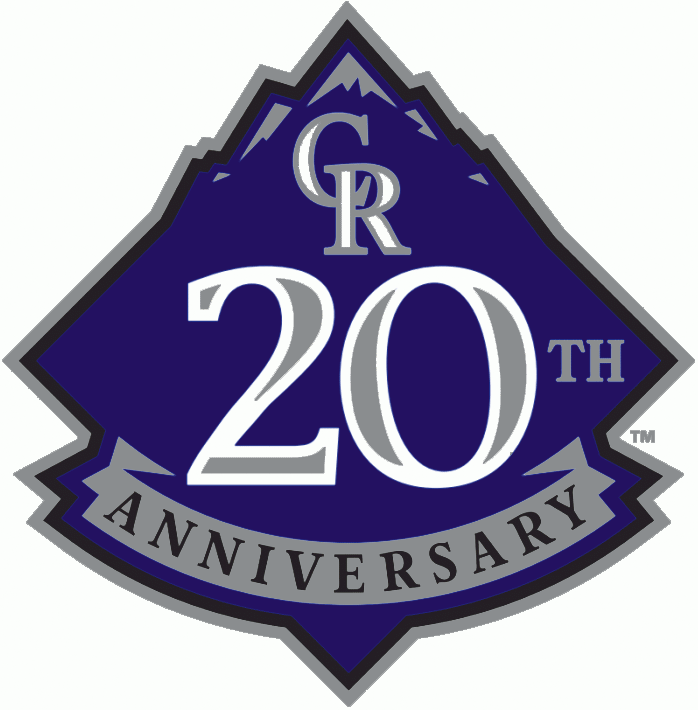 Colorado Rockies 2013 Anniversary Logo iron on transfers for clothing